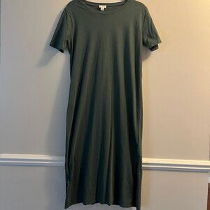 NWOT J. Crew Factory T-Shirt Midi Dress